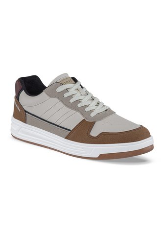 Tenis Casuales Titus Beige-Café Croydon Para Hombre Croydon