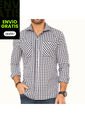 Camisa Juan Azul Para Hombre Croydon de Croydon