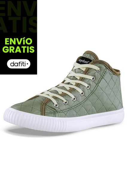 Botines Taliba Alto Verde Croydon Para Mujer