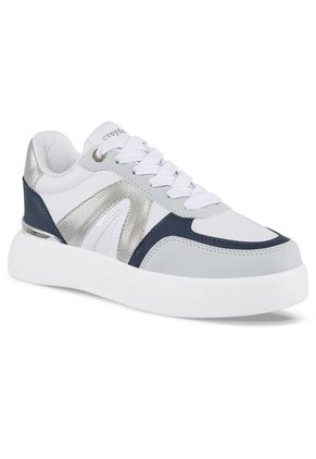 Tenis Cassie Blanco-Azul Para Mujer Croydon