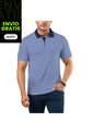 Camiseta Polo Lucas Azul Para Hombre Croydon de Croydon