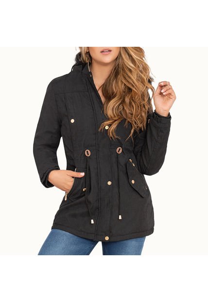 Chaqueta Kathy Negro Para Mujer Croydon