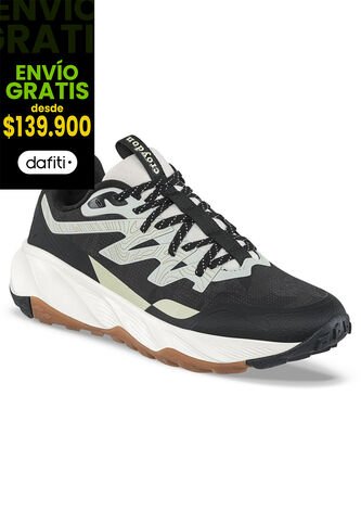 Tenis Trail Running Siburu Negro Croydon Para Hombre Croydon