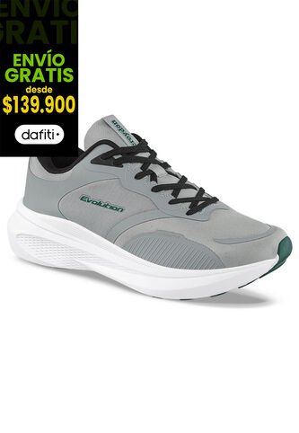 Tenis Running Glad Gris Croydon Para Hombre Croydon