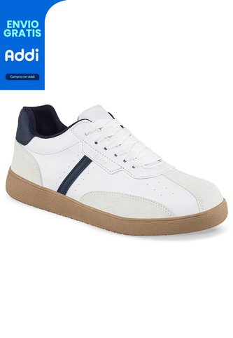 Tenis Urbanos Suesca Blanco Para Hombre Croydon Croydon