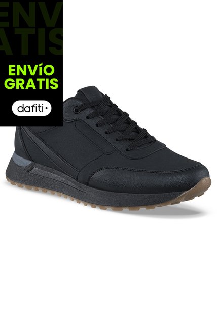 Tenis Urbanos Tarok Negro Croydon Para Hombre