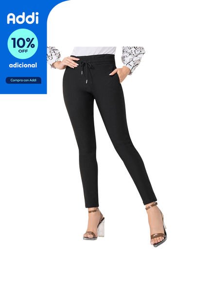 Pantalon Pretty Negro Para Mujer Croydon