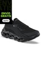Tenis Para Caminar Nami Negro-Negro Croydon Para Mujer de Croydon