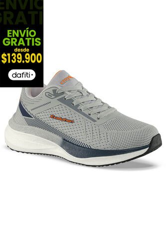 Tenis Running Forok Gris Croydon Para Hombre Croydon