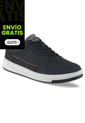 Tenis Casuales Emeryk Negro Croydon Para Hombre Croydon