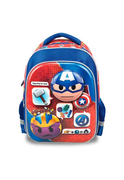 Morral Avengers Azul Para Niño Y Niña Croydon
