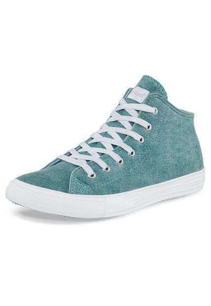 Botines Azurra Alto Verde Para Mujer Croydon