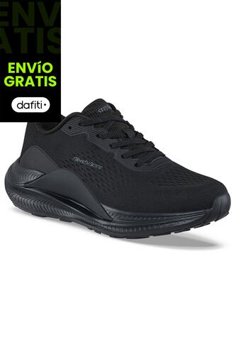 Tenis Running Nwak Negro-Negro Croydon Para Mujer Croydon