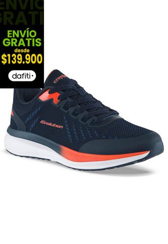 Tenis Running Deno Azul Osc Croydon Para Hombre Croydon
