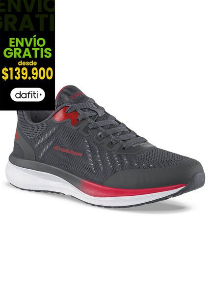 Tenis Running Deno Gris Osc Croydon Para Hombre
