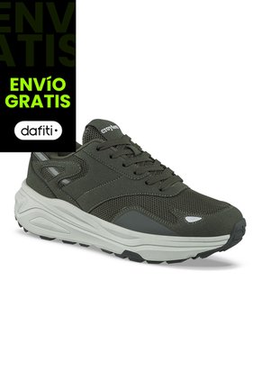 Tenis Urbanos Lebot Verde Croydon Para Hombre