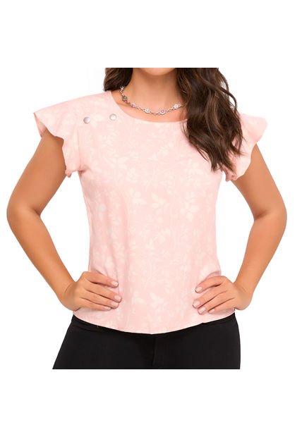 Blusa Regina Rosa Para Mujer Croydon