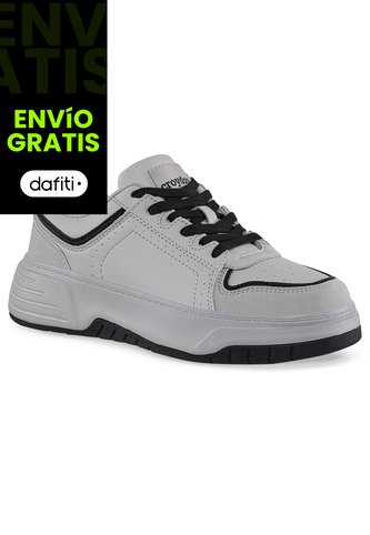 Tenis Urbanos Cuspi Gris Croydon Para Mujer Croydon