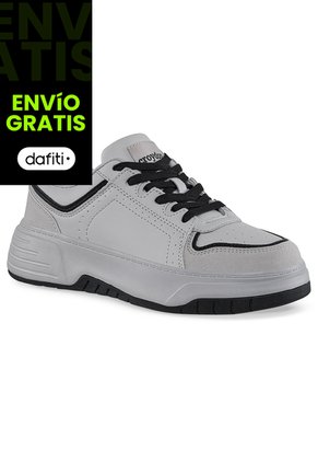 Tenis Urbanos Cuspi Gris Croydon Para Mujer
