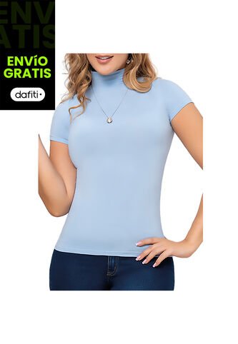 Blusa Clio Azul Claro Para Mujer Croydon Croydon