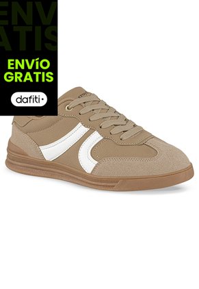 Tenis Sona Beige-Blanco Croydon Para Mujer