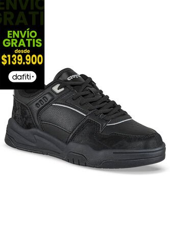 Tenis Urbanos Llodest Negro Croydon Para Mujer Croydon