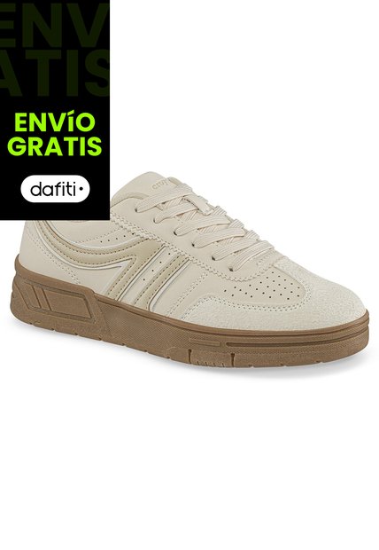 Tenis Quader Marfil Croydon Para Mujer