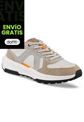 Tenis Urbanos Yabar Beige-Gris Croydon Para Hombre