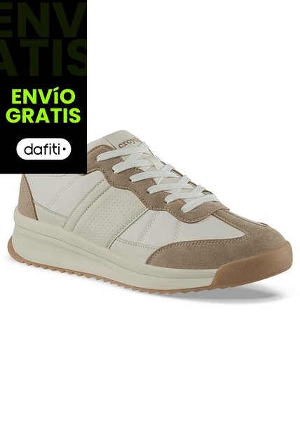 Tenis Urbanos Arcai Beige Croydon Para Hombre