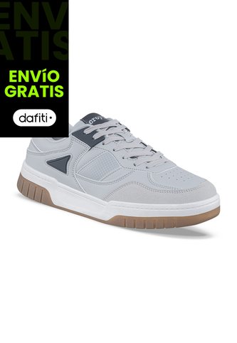 Tenis Urbanos Wibar Gris Croydon Para Hombre Croydon