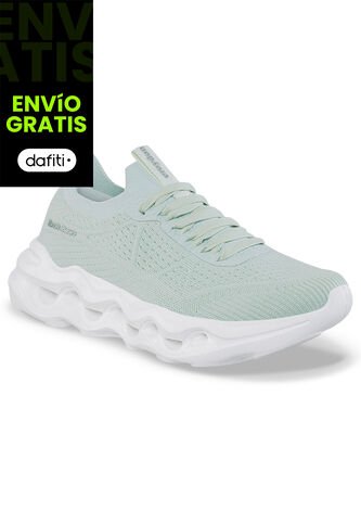 Tenis Para Caminar Dokox Verde Claro Croydon Para Mujer Croydon