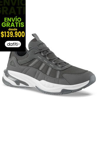 Tenis Urbanos Umodile Gris Osc Croydon Para Hombre Croydon