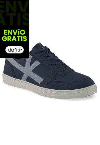 Tenis Casuales Pebar Azul Croydon Para Hombre Croydon