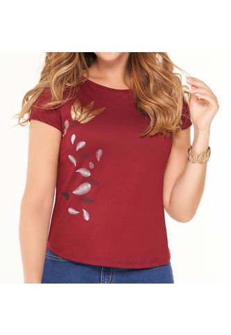 Camiseta Alicia Vino Para Mujer Croydon Croydon