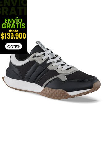 Tenis Urbanos Cohar Negro Croydon Para Hombre Croydon