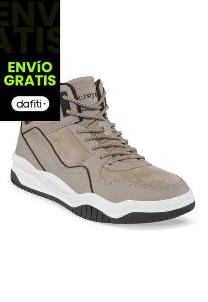 Tenis Urbanos Cabar Beige Croydon Para Hombre