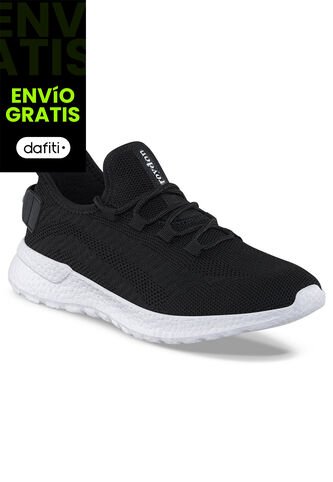 Tenis Para Caminar Regaf Negro Croydon Para Mujer Croydon