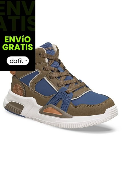 Tenis Urbanos Brinor Café Croydon Para Niño