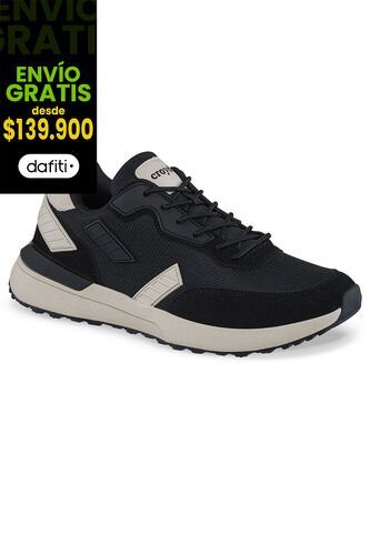 Tenis Urbanos Nexo Negro Croydon Para Hombre Croydon
