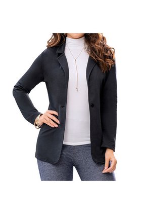 Blazer Sofia Negro Para Mujer Croydon