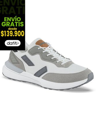Tenis Urbanos Nexo Gris Croydon Para Hombre Croydon