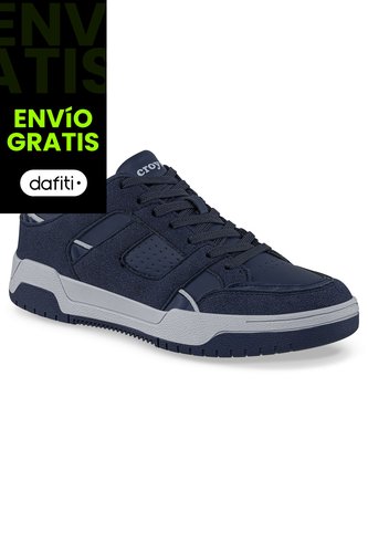 Tenis Urbanos Qabar Azul Osc Croydon Para Hombre Croydon