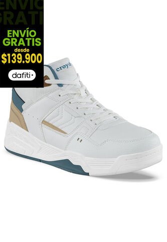 Tenis Urbanos Tiludo Blanco Croydon Para Hombre Croydon