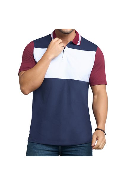 Camiseta Polo Isaac Vino Para Hombre Croydon