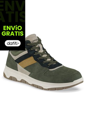 Tenis Urbanos Kemon Verde Croydon Para Hombre Croydon