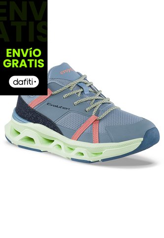 Tenis Running Manrol Azul Croydon Para Niña Croydon