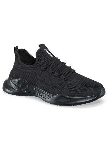 Tenis Running Rotz Negro-Negro Para Hombre Croydon