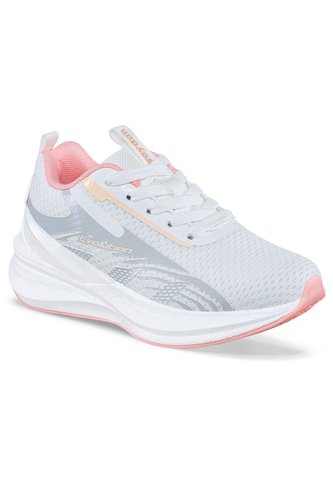 Tenis Running Nelu Blanco-Rosa Croydon Para Niño Croydon