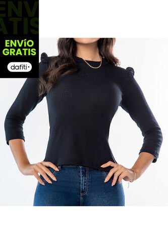 Blusa Malory Negro Para Mujer Croydon Croydon