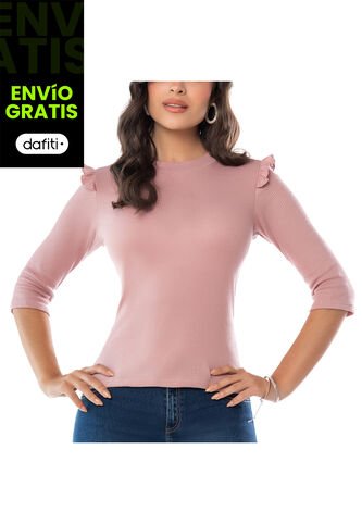 Blusa Malory Palo Rosa Para Mujer Croydon Croydon